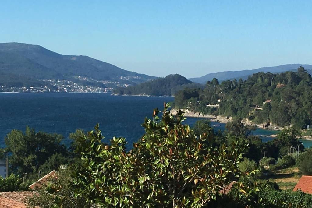 Ferienwohnung Piso Con Vistas Al Mar En Aguete Marín Exterior foto