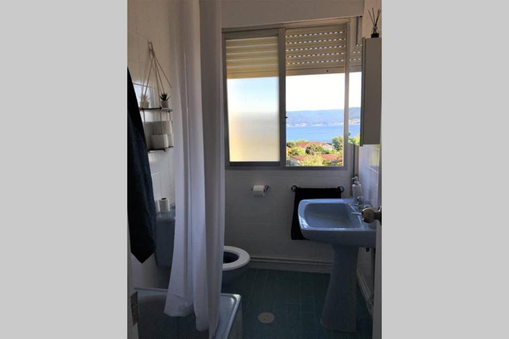 Ferienwohnung Piso Con Vistas Al Mar En Aguete Marín Exterior foto